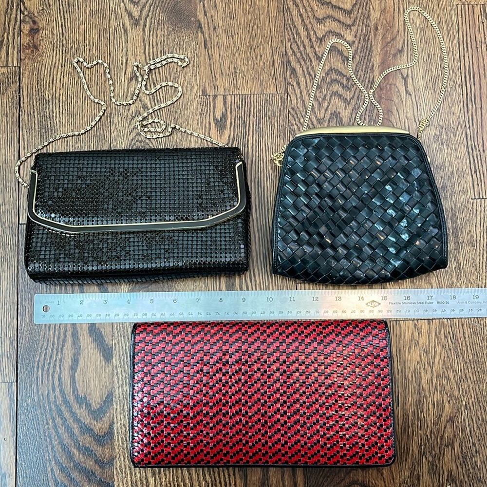 Vintage purses and clutch lot